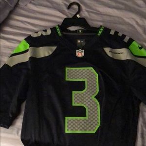 Men’s Nike Russell Wilson Seahawks NFL Jersey